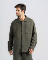 TEXTURED CHECK SHIRT